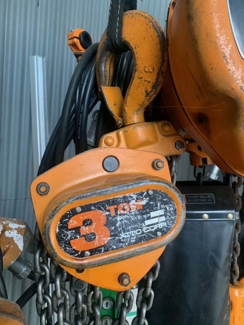○整備品 3000kg KITO 3t KITO マイティ 8m 重量運搬 在庫1t 2台あり ○整備品 3000kg KITO 3t KITO マイティ 8m 重量運搬 在庫1t 2台あり