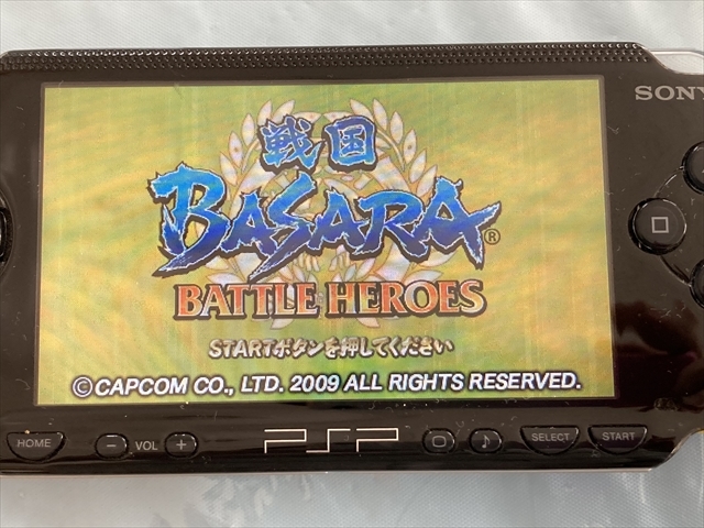 21-PSP-362　プレイステーションポータブル　戦国BASARA バトルヒーローズ クロニクルヒーローズ　2本セット　動作品　PSP