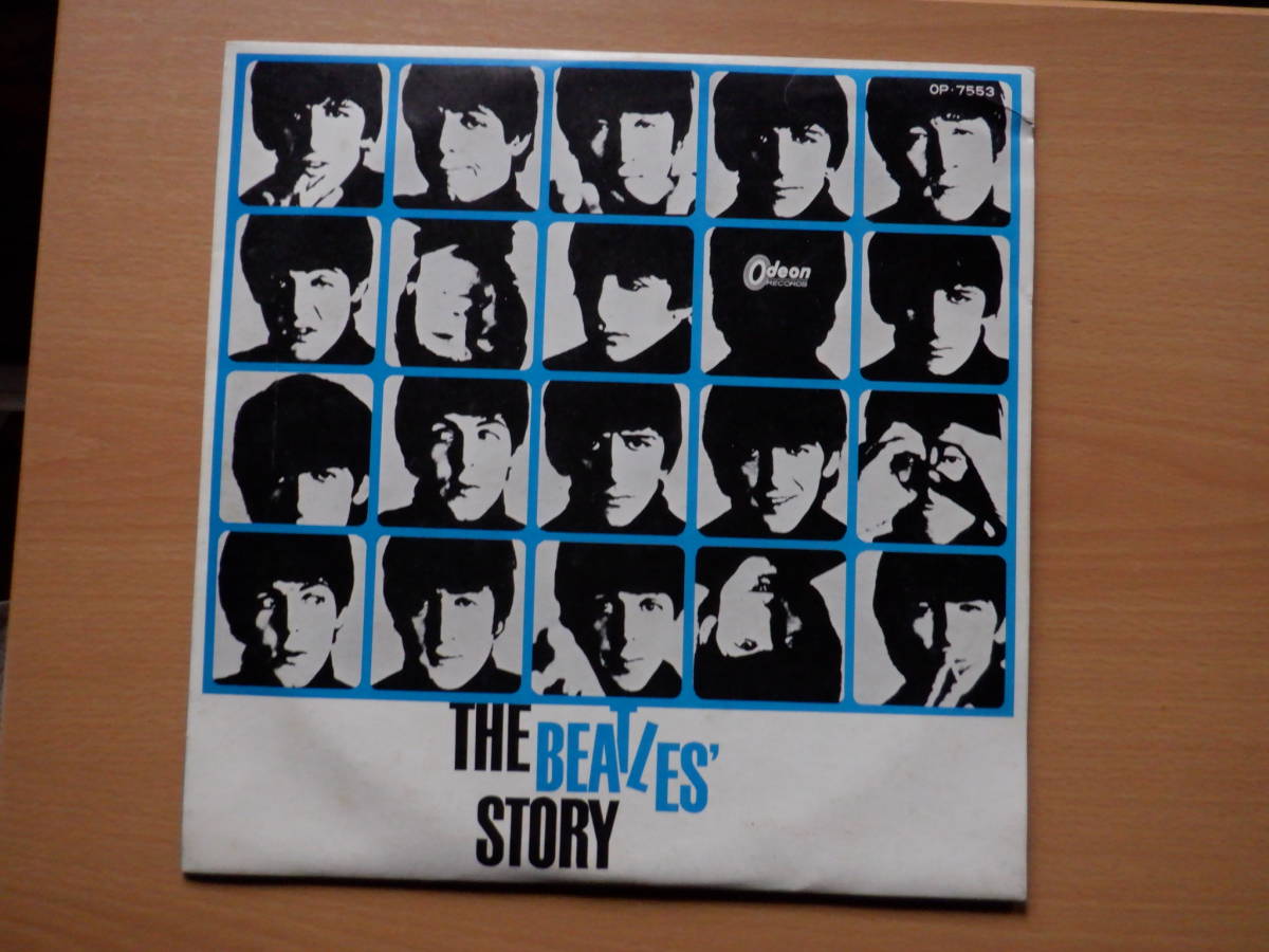 Beatles "The Beatles'story" Old 30cmlp Record 2 -Disc Set 1960-1970