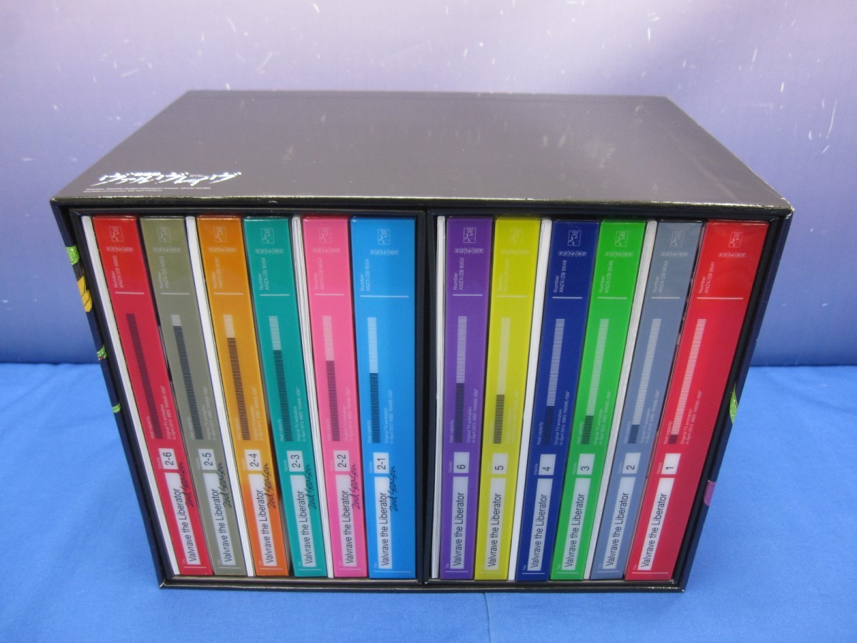 K9 革命機ヴァルヴレイヴ １期＋２期 収納BOX付き 全12巻 DVD