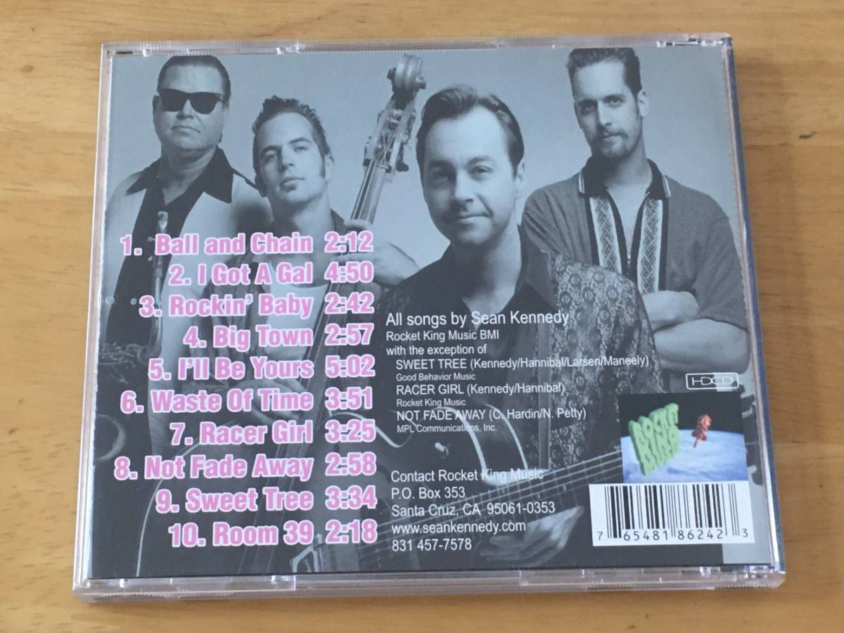 Sean Kennedy & The King Kats Big Town 輸入盤CD 検:シーンケネディー ロカビリー Modern Rockabilly Swing Jive Buddy Holly Stargazers_画像2