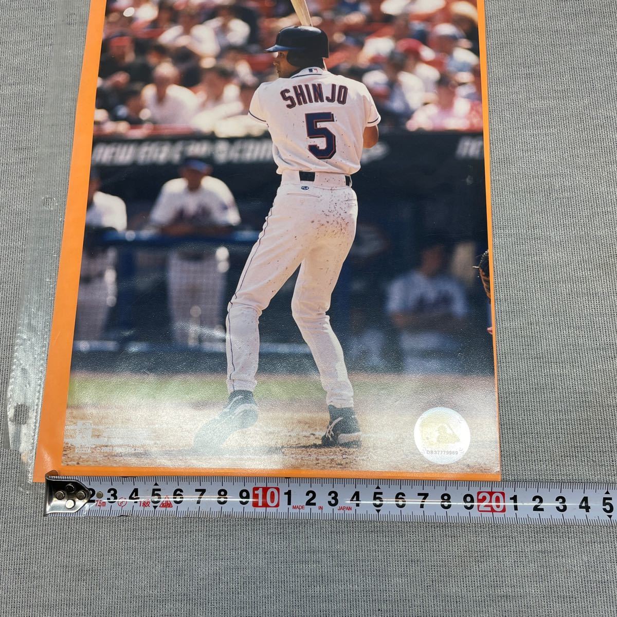 新庄剛 MLB 六切りサイズ生写真 2000年メッツ対ブレーブス 試合チケットと他2枚と併せて4点セット クリックポスト発送_画像7