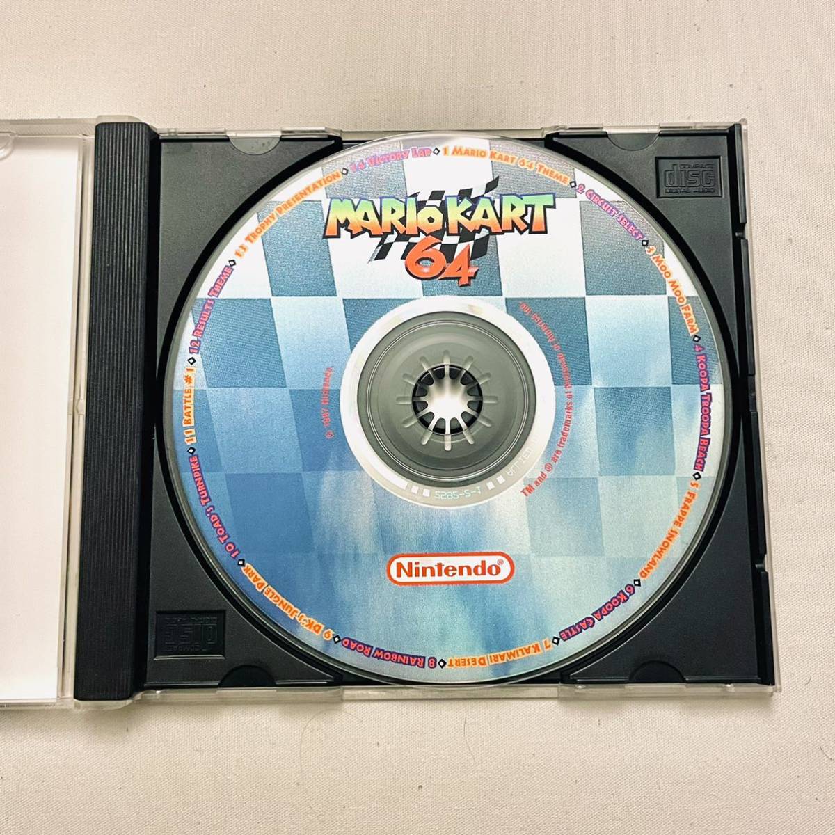 スーパーマリオカート64 オリジナルサウンドトラック サントラ CD 