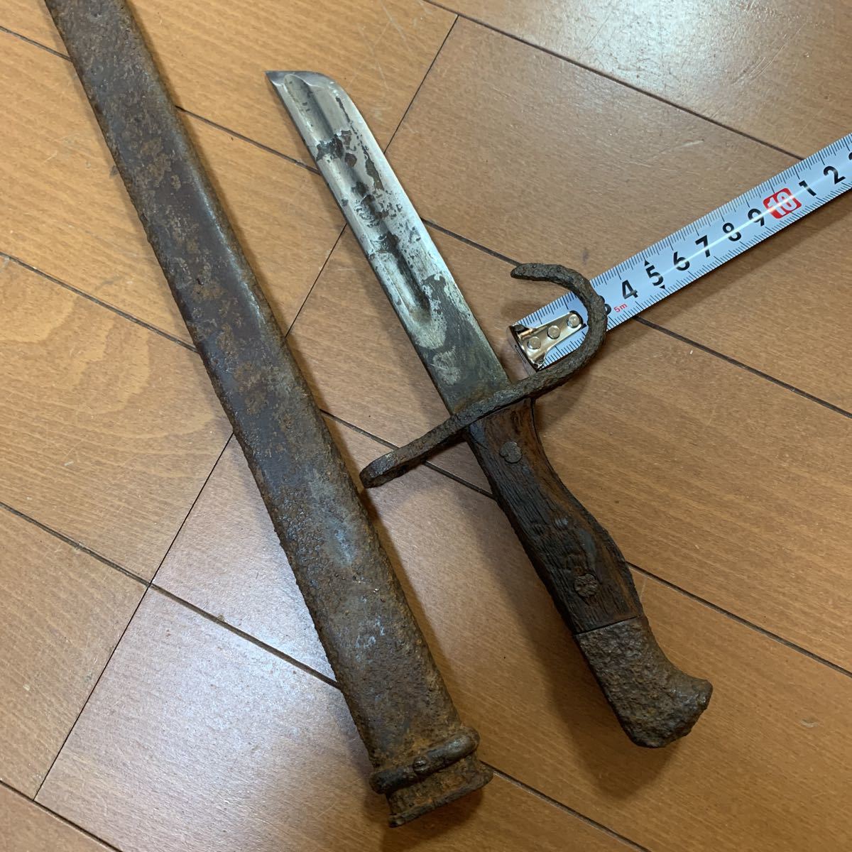 銃剣 日本陸軍 三十年式　本物　合法品　鉄製_画像8