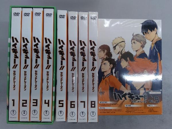 DVD [全9巻セット]ハイキュー!!セカンドシーズン Vol.1~9 bojongnews ...