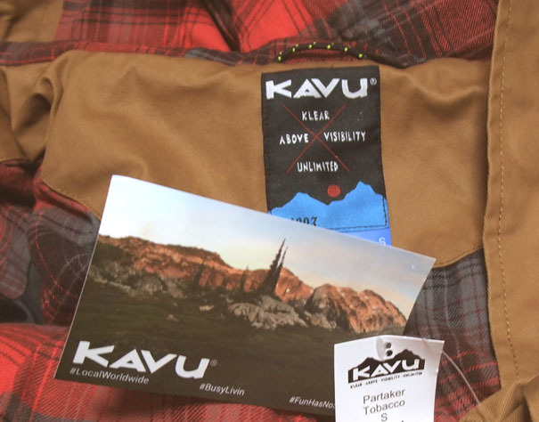 KAVU カブー Partaker ジャケット マウンテンパーカ フード Sサイズ