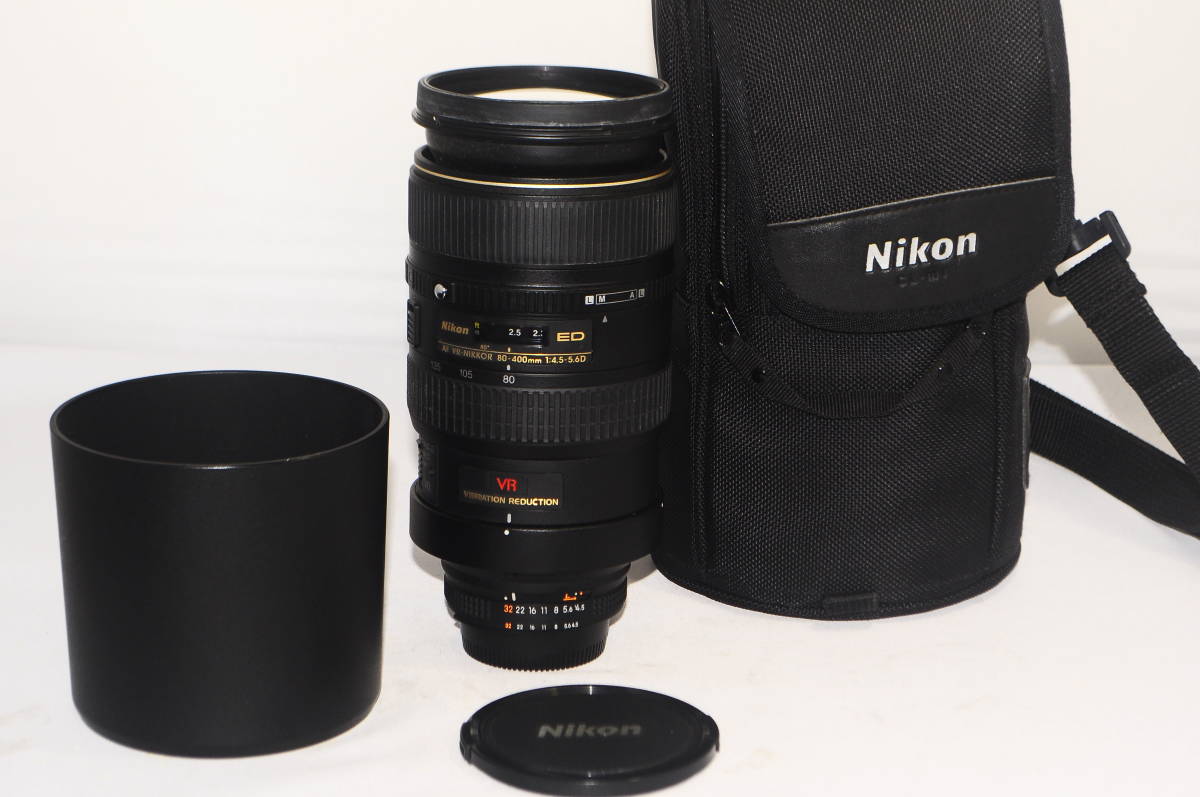大人気 Nikon ニコン AF VR NIKKOR 80-400mm F4.5-5.6 D ED VR #01382 ...