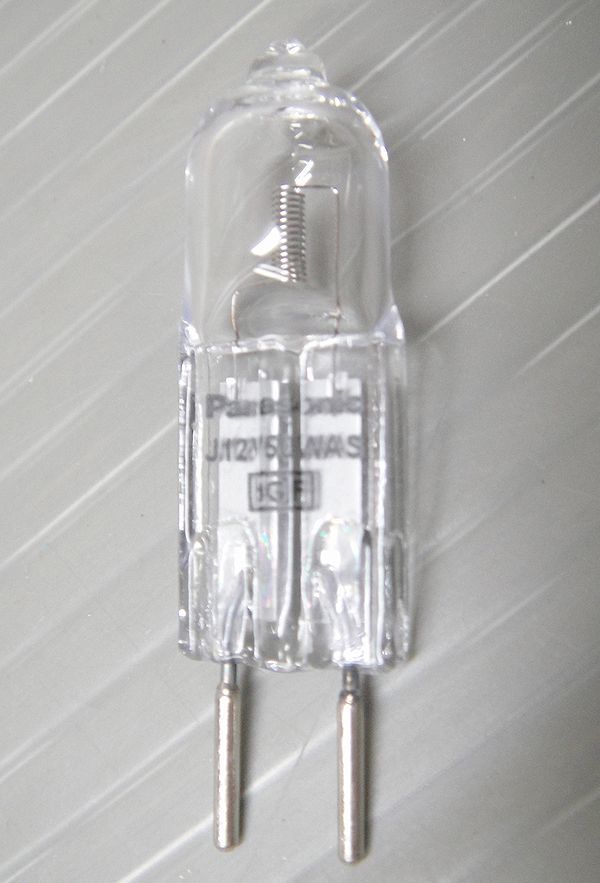 【NH857】未使用 National ナショナル ミニハロゲン電球 14個セット J12V50WAS 50ワット GY6.35口金の画像3