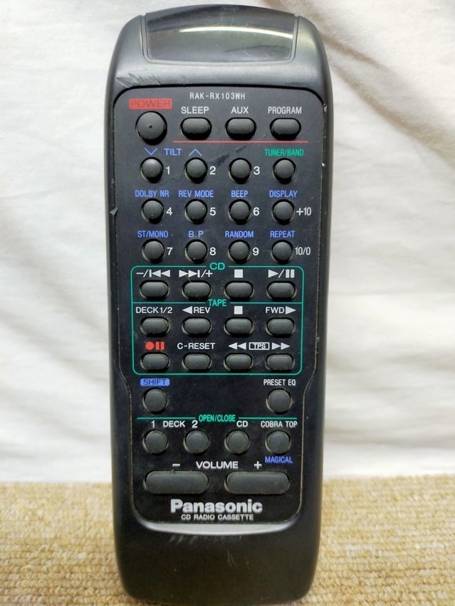 Пульт panasonic rx