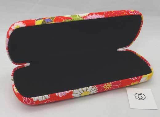  Japanese style glasses case! floral print * capital manner * new goods prompt decision No,13