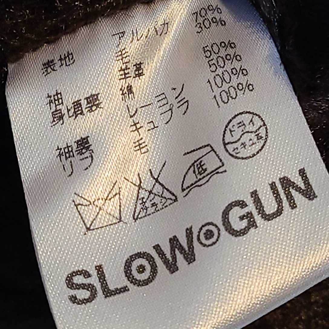 SLOW GUN Award Jacket size 4《スロウガン》大人のスタジャン アワード ジャケット スタジアム ジャンパーの画像9