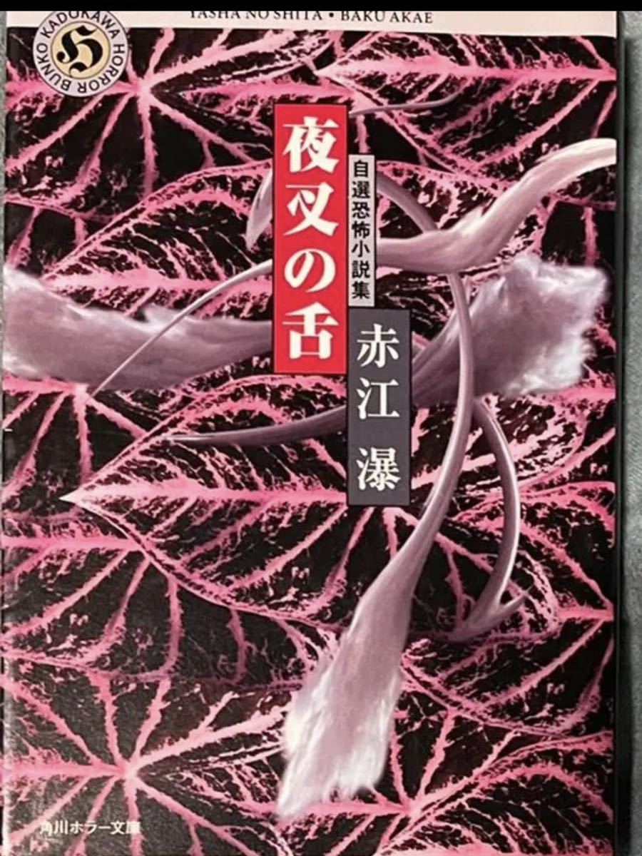 夜叉の舌　赤江瀑　角川ホラー文庫_画像1