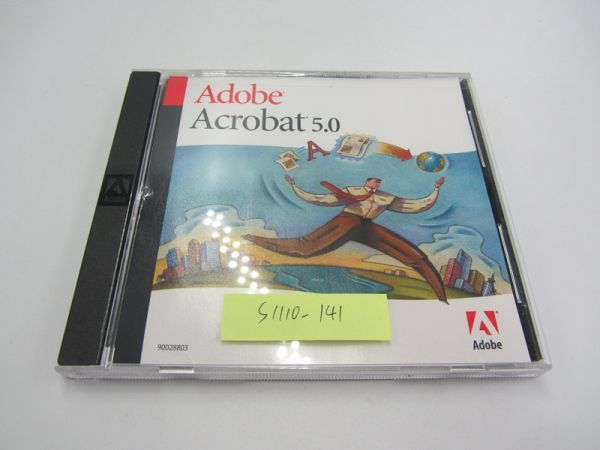 ★ 未開封 Adobe Acrobat 5.0 Windows 版 ライセンスキー付 正規品 アカデミック N-127_画像1