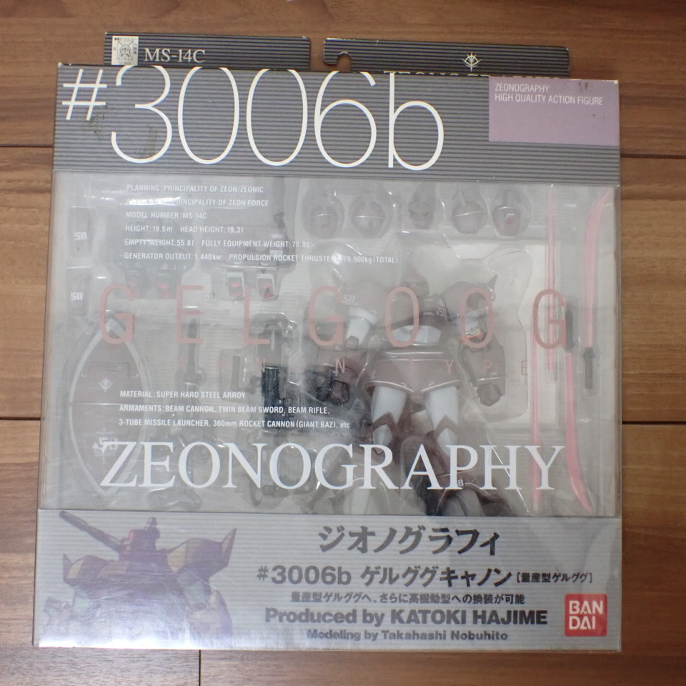 ZEONOGRAPHY #3006b ゲルググキャノン 量産型ゲルググ　高機動型ゲルググ ジオノグラフィ GFF ガンダム