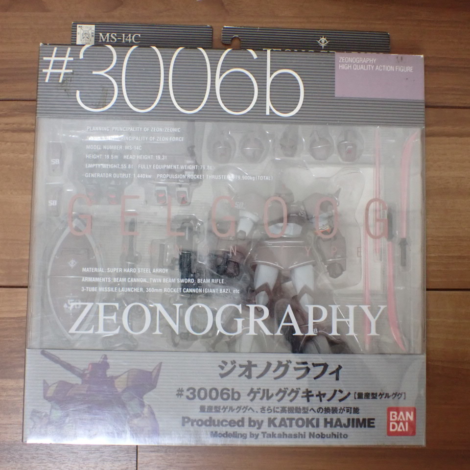 ZEONOGRAPHY #3006b ゲルググキャノン 量産型ゲルググ　高機動型ゲルググ ジオノグラフィ GFF ガンダム_画像1