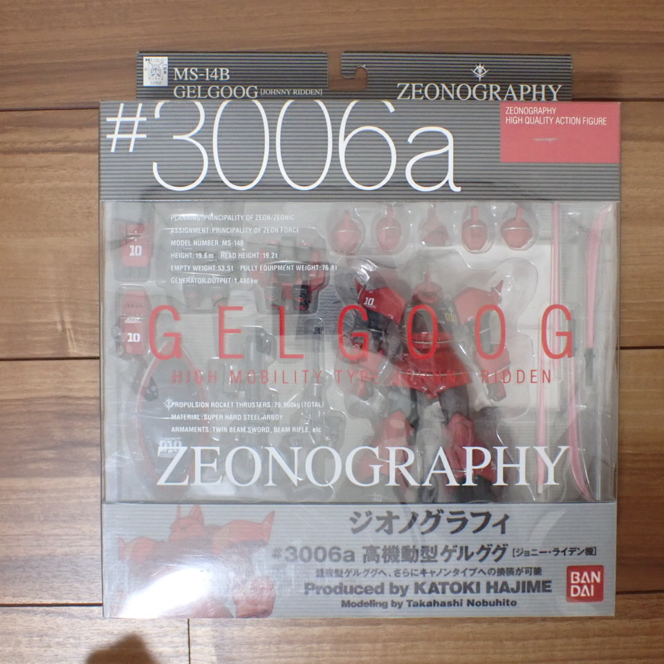 ZEONOGRAPHY #3006a 高機動型ゲルググ（ジョニーライデン）　キャノンタイプ ゲルググ ジオノグラフィ GFF ガンダム