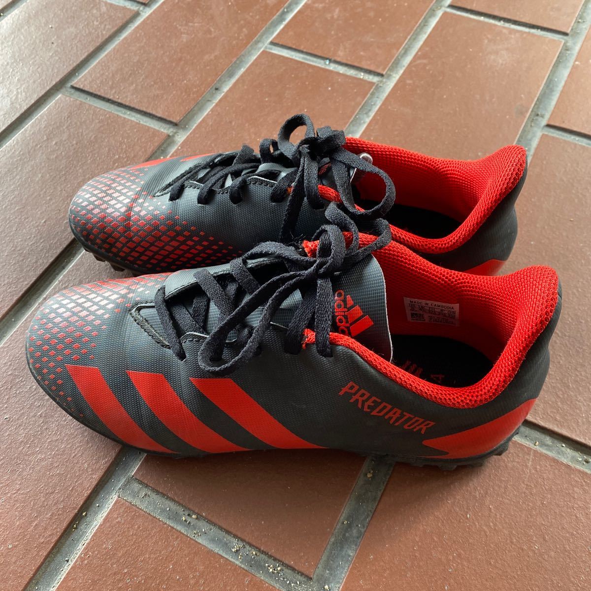 adidasサッカーシューズ 20㎝ - シューズ