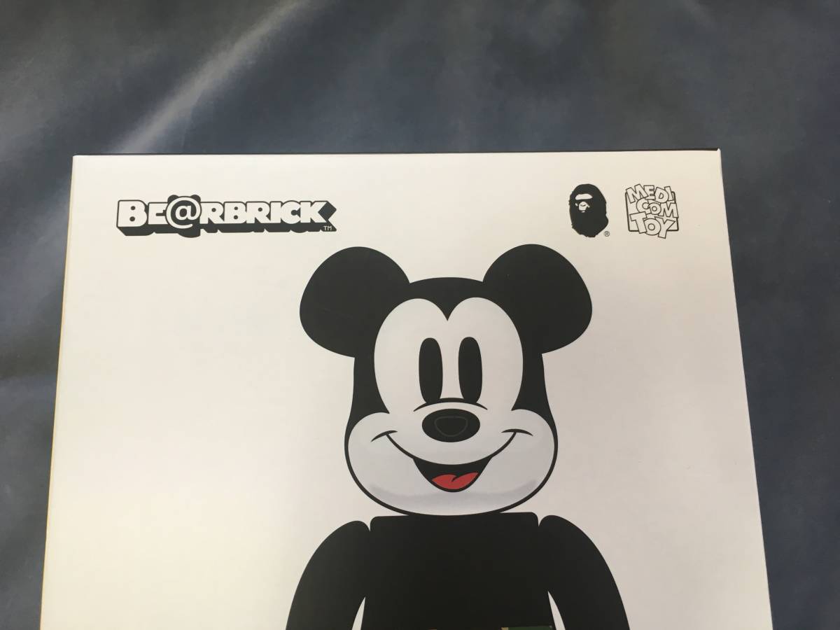 11220円 BE@RBRICK「BAPE MICKEY MOUSE 100% & 400% GREEN 11220円 BE@RBRICK「BAPE MICKEY MOUSE 100% & 400% GREEN