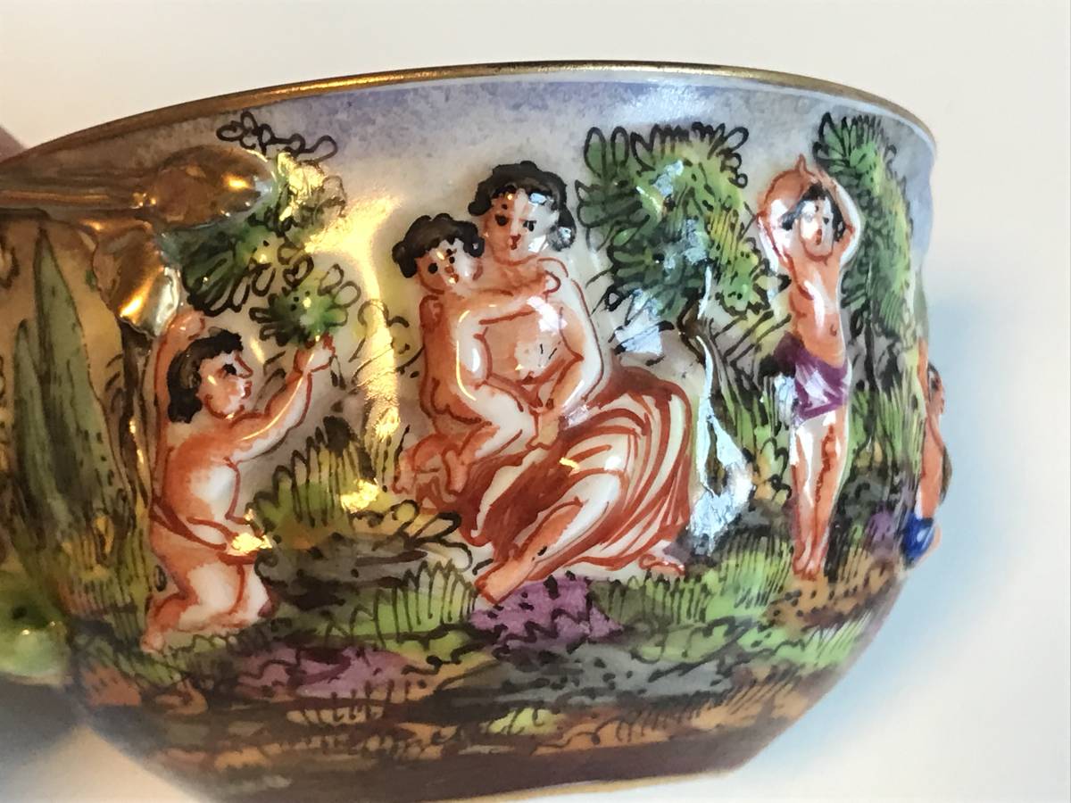 100%新品安い ヤフオク! - ヴィンテージ 激レア 美品 CAPODIMONTE