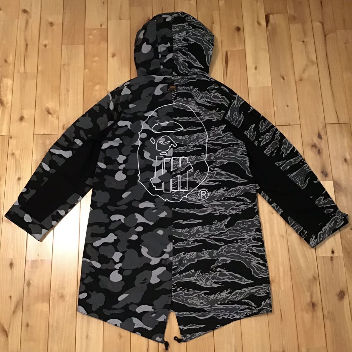 undefeated × BAPE M-51 HOODIE JACKET Sサイズa bathing ape Tiger