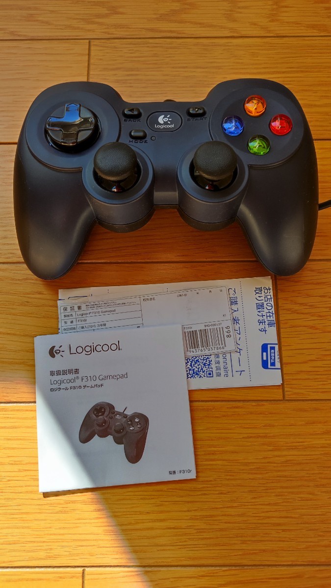 USBケーブル ゲームコントローラー　Logicool F310