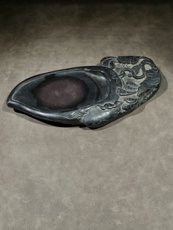 清 端石硯 中国 古美術 (古びた蔵『清代 端石彫り 厳つく 福保 清 端石硯 中国 古美術 (古びた蔵『清代 端石彫り 厳つく 福保