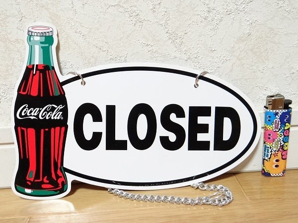 非売品 ビンテージ コカコーラ 看板 OPEN CLOSED ドアプレート 非売品 ビンテージ コカコーラ Coke 看板 OPEN CLOSED お店 店舗