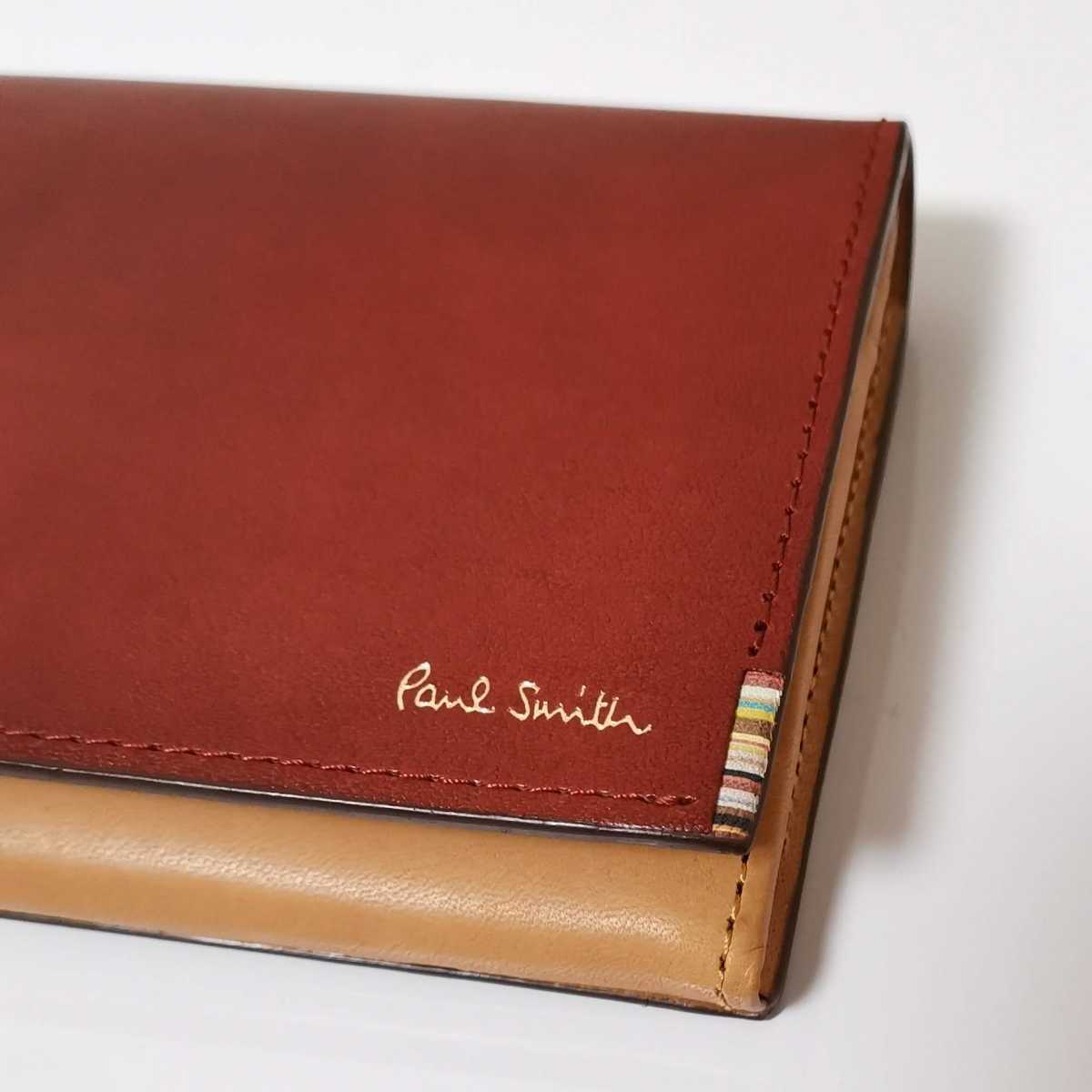 Paul Smith 新作 マルチストライプタブ 長財布 ブラウン Psq095 ポールスミス 国内正規品 財布 売買されたオークション情報 Yahooの商品情報をアーカイブ公開 オークファン Aucfan Com