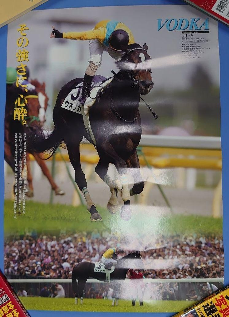 【非売品】ウオッカ ポスター B3サイズ 競馬 ヒーロー列伝　ウマ娘  大橋彩香