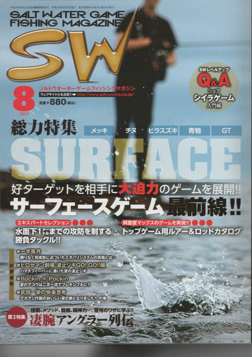 新作ウエア WATER SALT mi GAME 2012/7/10 雑誌 [雑誌] 08月号 2012年