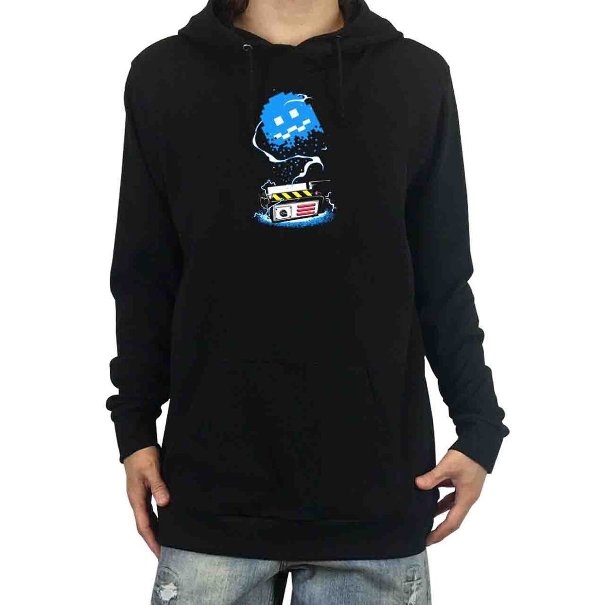 新品 レトロ ゲーム パックマン ゴーストバスターズ 捕獲装置 パロディ パーカー XS S M L XL ビッグ オーバーサイズ XXL Tシャツ ロンT 可