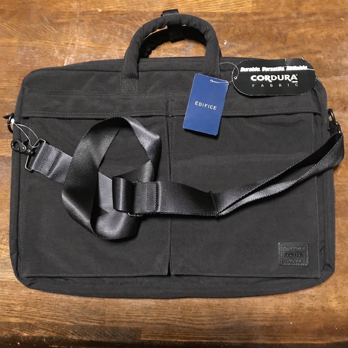新品 4.2万円 PORTER EDIFICE LOWERCASE ポーター エディフィス