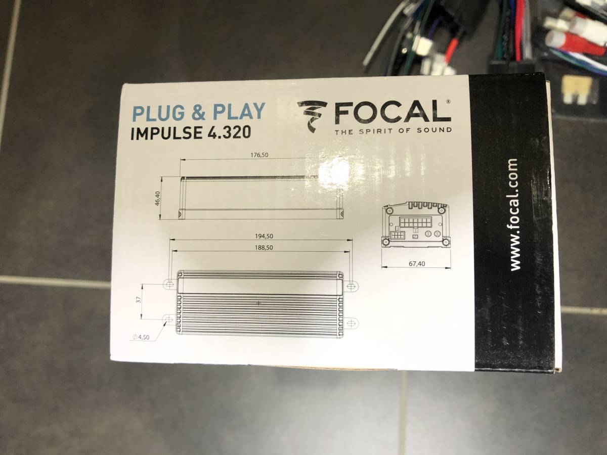 FOCAL IMPULSE 4.320 Focal amplifier 