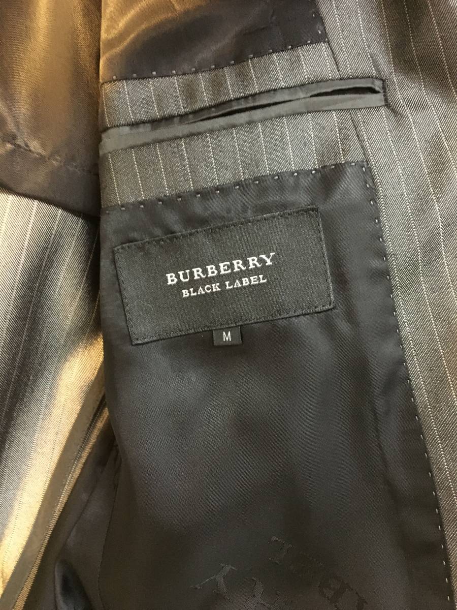 K165K★130★BURBERRY BLACK LABEL★バーバリーブラックレーベル★セットアップ★2ピース★Mサイズ★サイズ73★_画像5