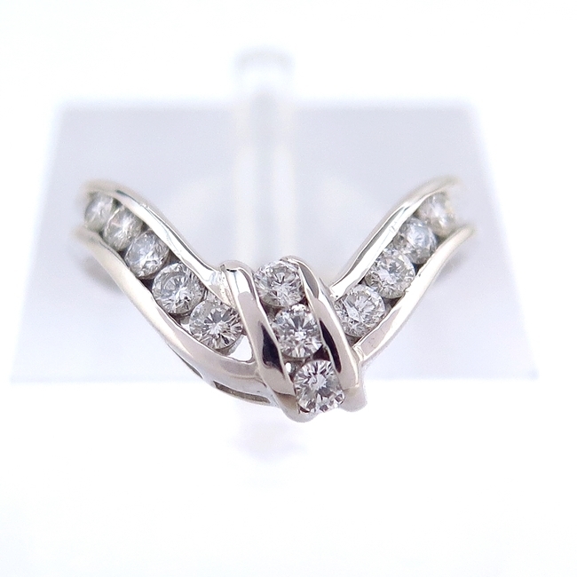 最大84%OFFクーポン Pt900 プラチナ リング 指輪 ダイヤモンド0.450ct ...
