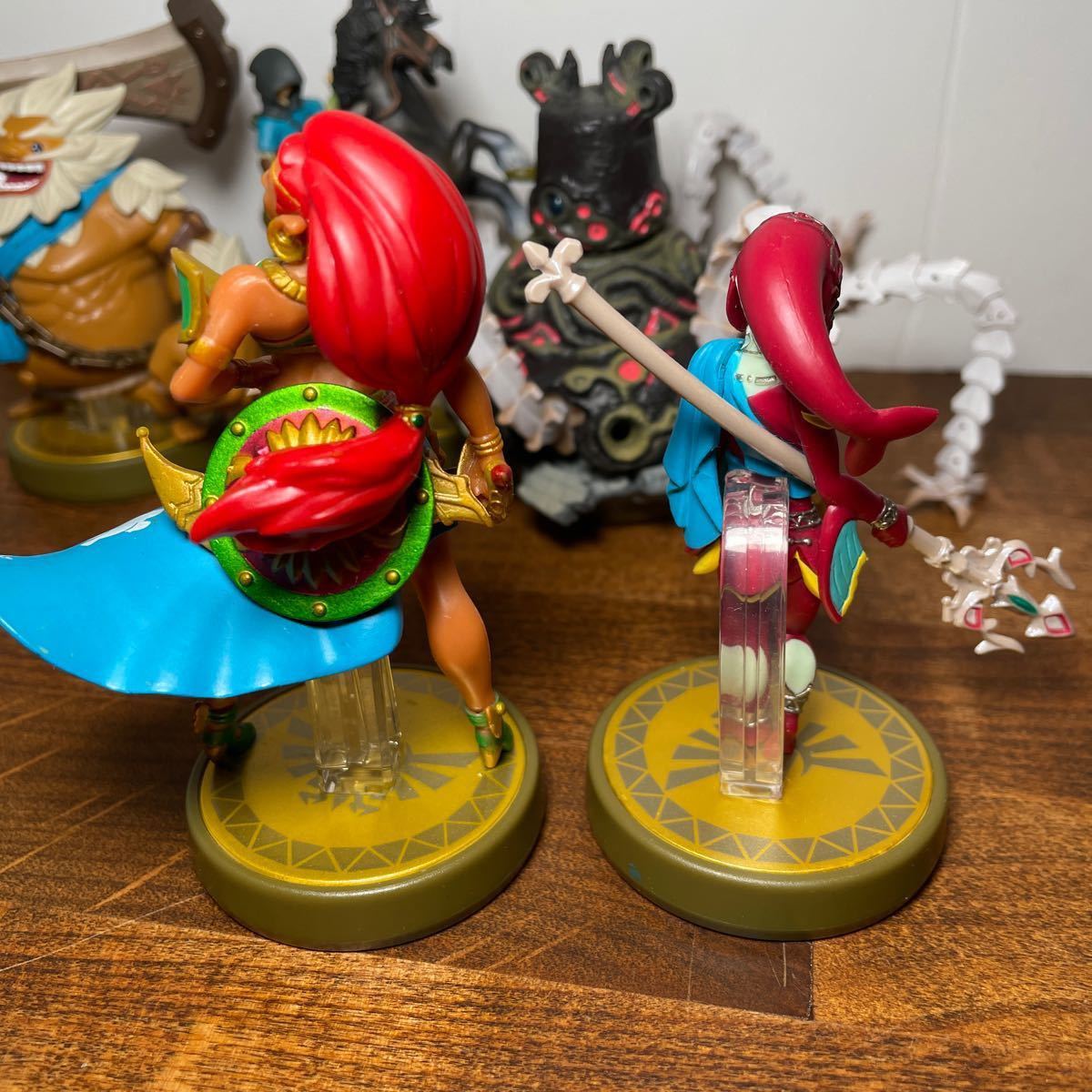 ゼルダの伝説ブレスオブザワイルド 騎乗リンク 英傑 ダルケル ミファー ウルボザ アミーボ amiibo