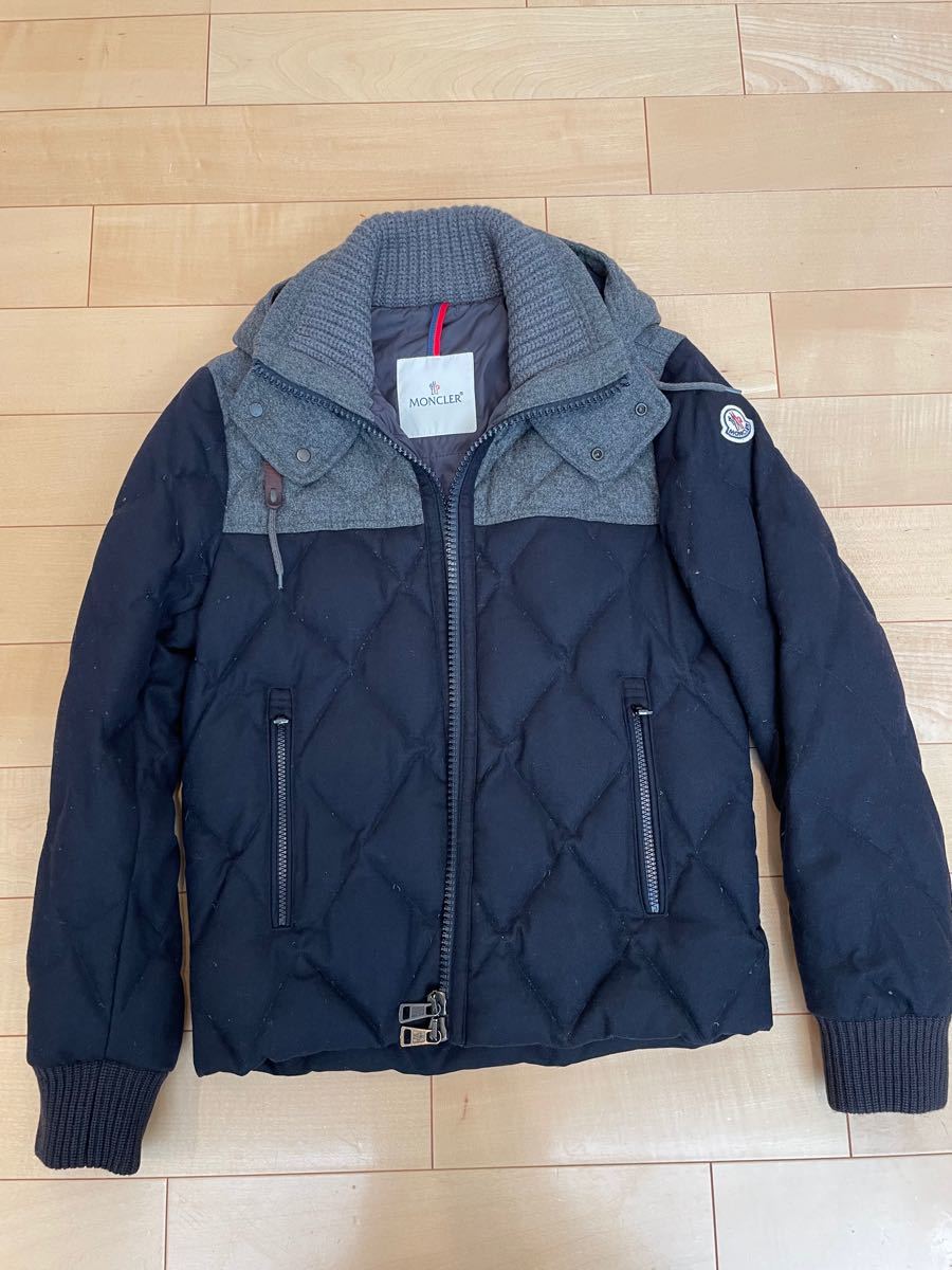 国内正規品　 美品　モンクレール MONCLER ラバスティド　LABASTIDE サイズ0 メンズ ダウンジャケット