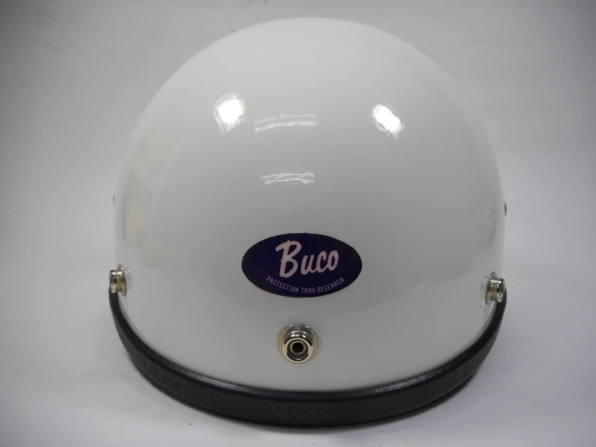 60s BUCO PROTECTOR ハーフヘルメット オリジナル箱付 ★ 60年代 ブコ プロテクター ガーディアン トラベラー ショベル パンヘッド _画像3