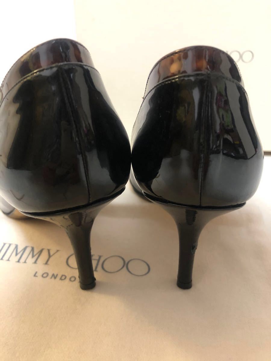 JIMMY CHOO エナメル　パンプス　37