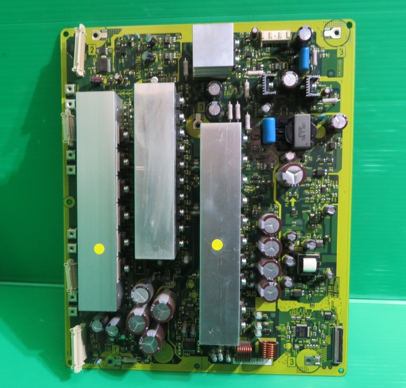 T-434▼ジャンク！HITACHI 日立　プラズマテレビ　P42-HR02　SDR基盤セット(SDR-U/SDR-D)　部品　修理/交換_画像4