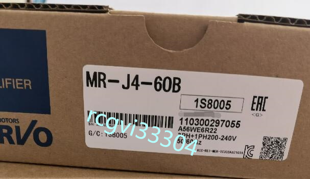 新品 MITSUBISHI/三菱 MR-J4-60B サーボアンプ 6ヶ月保証