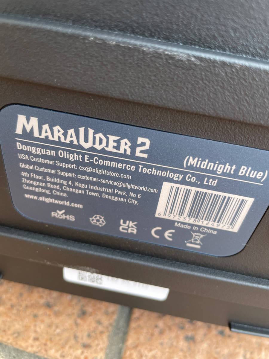 オーライト Olight Marauder 2 限定品 ミッドナイトブルー 専用 オーライト Olight Marauder 2 限定品 ミッドナイトブルー 専用