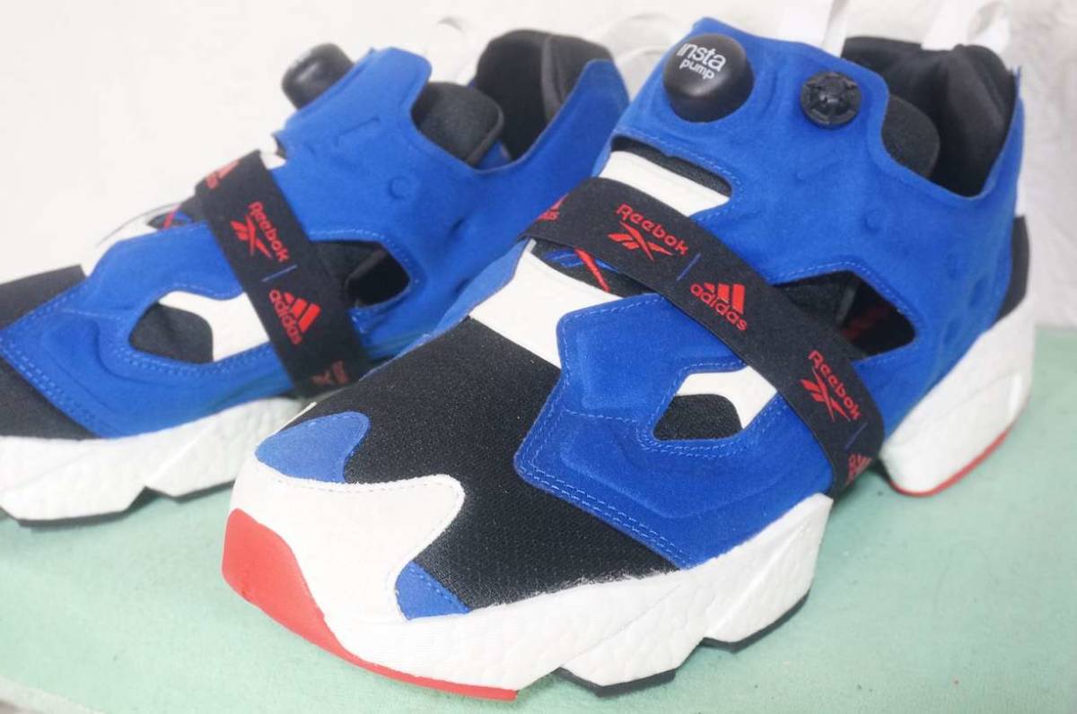 REEBOK リーボック INSTA PUMP FURY BOOST インスタポンプ フューリー ブースト トリコロール 1Y3501 620 FY8776 US10 1/2 28.5cm_画像5