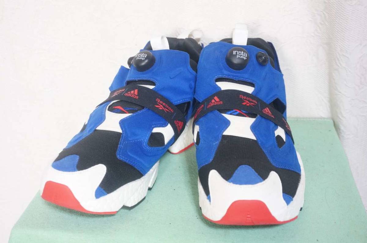 REEBOK リーボック INSTA PUMP FURY BOOST インスタポンプ フューリー ブースト トリコロール 1Y3501 620 FY8776 US10 1/2 28.5cm_画像1