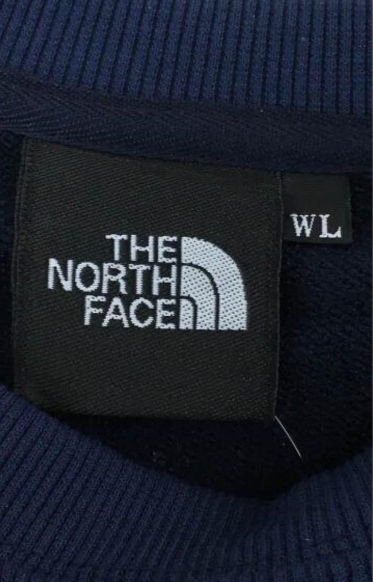 The North Face ザノースフェイス スウェット Lサイズ 青 秋冬 ほぼ新品 即購入OK