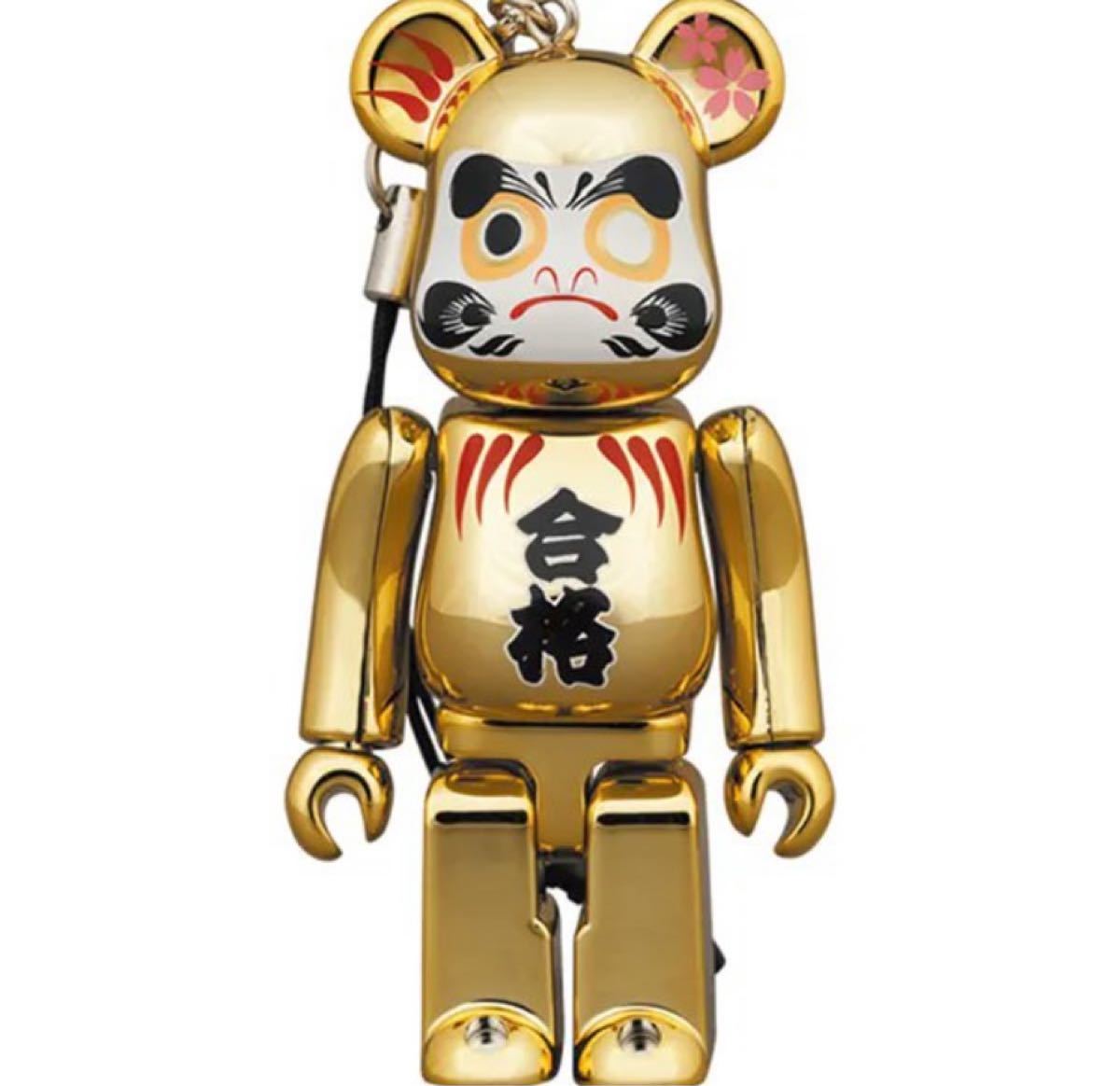 新発売 ソラマチ限定 達磨 400%ベアブリック/未開封 金メッキ