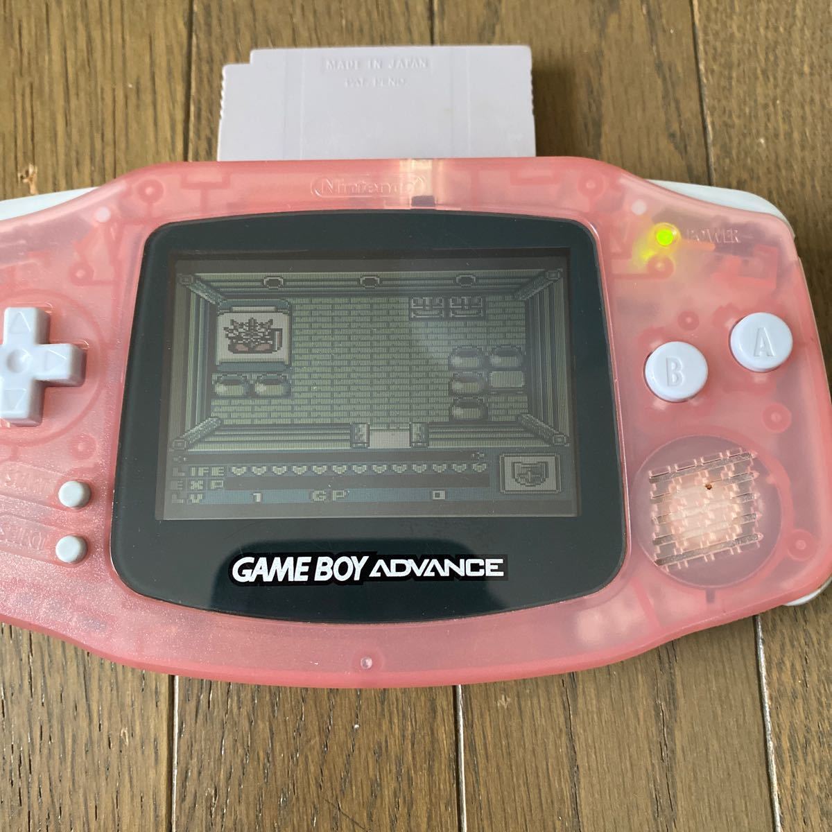 ゲームボーイアドバンス ミルキーピンク ソフト1本追加しました ゲームボーイアドバンス ミルキーピンク ソフト1本追加しました