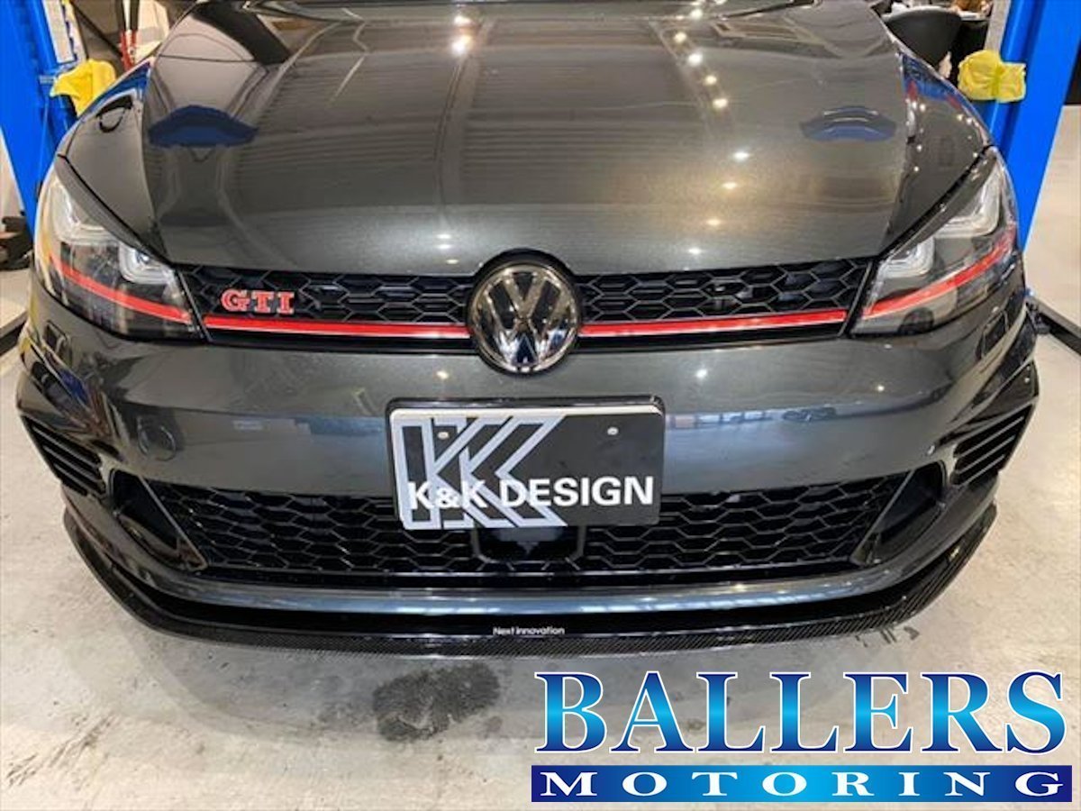今年も話題の VW ゴルフ7 GTI クラブスポーツ フロントリップ