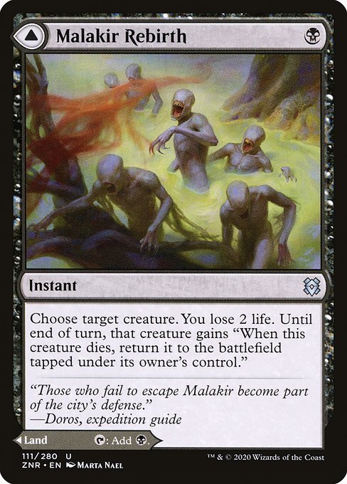 MTG ■黒/英語版■ 《マラキールの再誕/Malakir Rebirth》ゼンディカーの夜明け ZNR_画像1