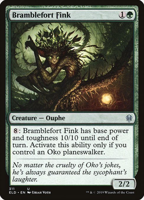 Mtg 緑 英語版 棘茨砦の嫌われ者 Bramblefort Fink エルドレインの王権 Eld 最大48 Offクーポン Mtg 緑 英語版 棘茨砦の嫌われ者 Bramblefort Fink エルドレインの王権 Eld 最大48 Offクーポン